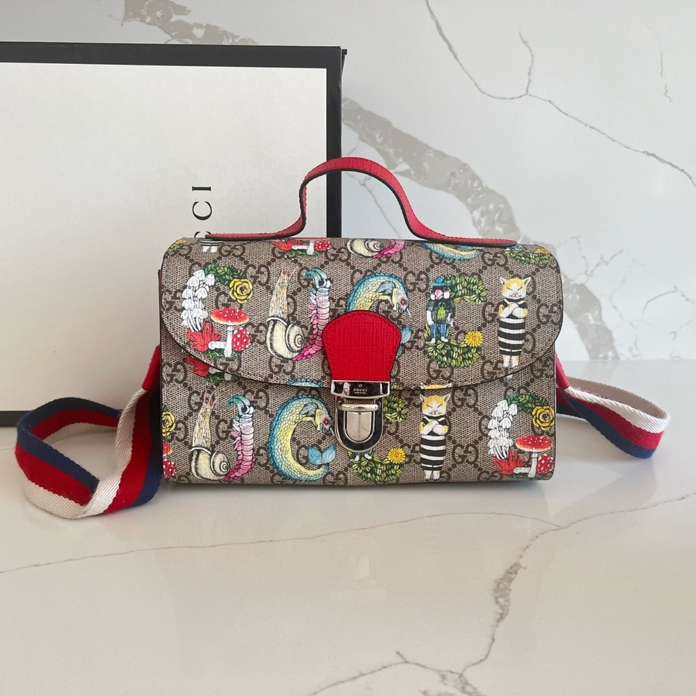 Gucci Yuko Higuchi Children Messenger Bag Rare